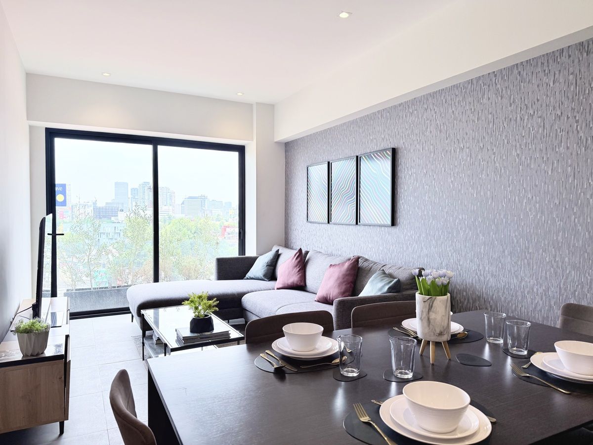 Apartamento em Ampliación Granada, Miguel Hidalgo, foto 2 de 32
