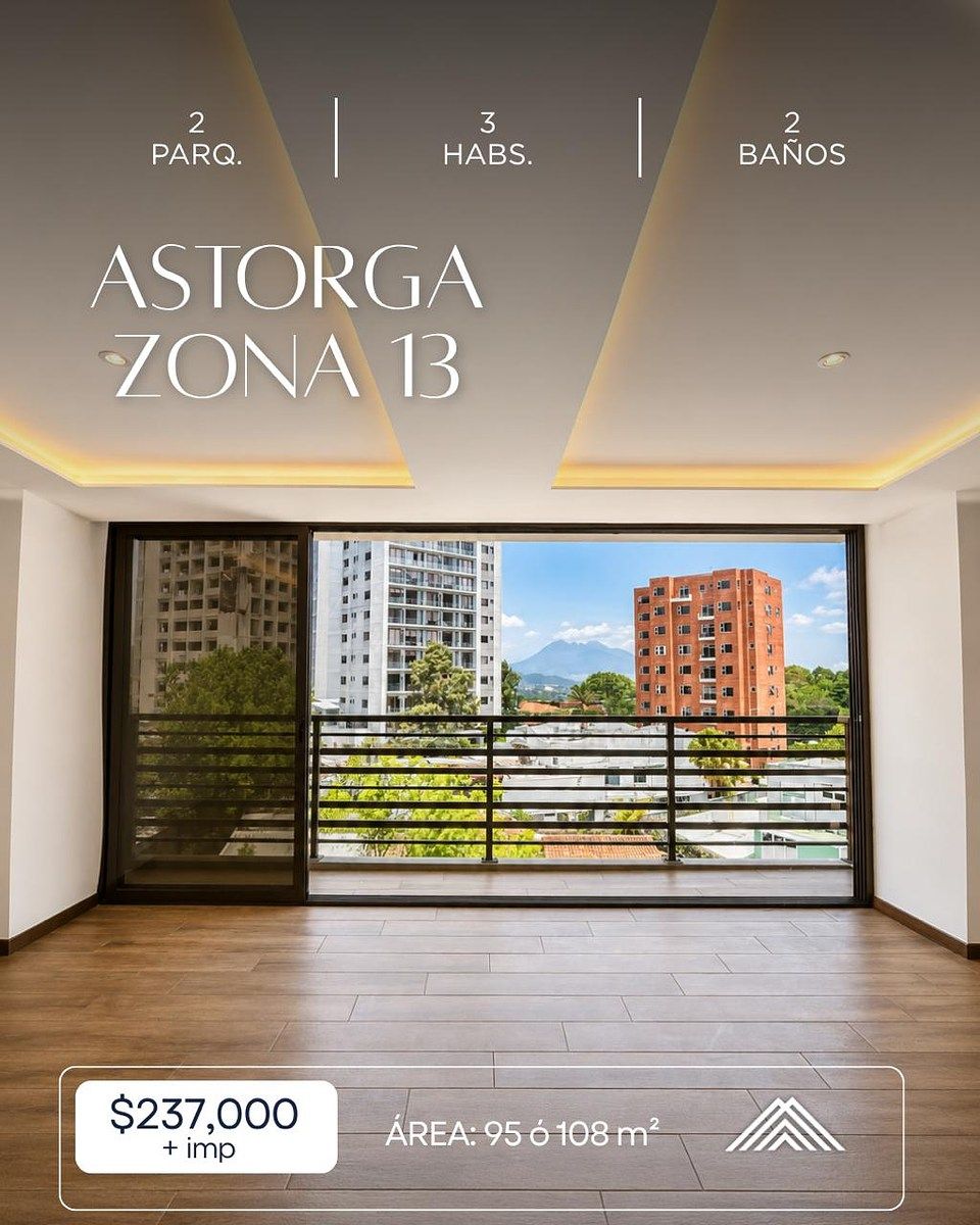 Apartamento en venta – Astorga, Zona 13