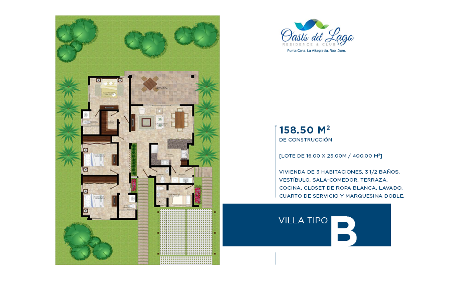 Oasis Del Lago- Villas Tipo B