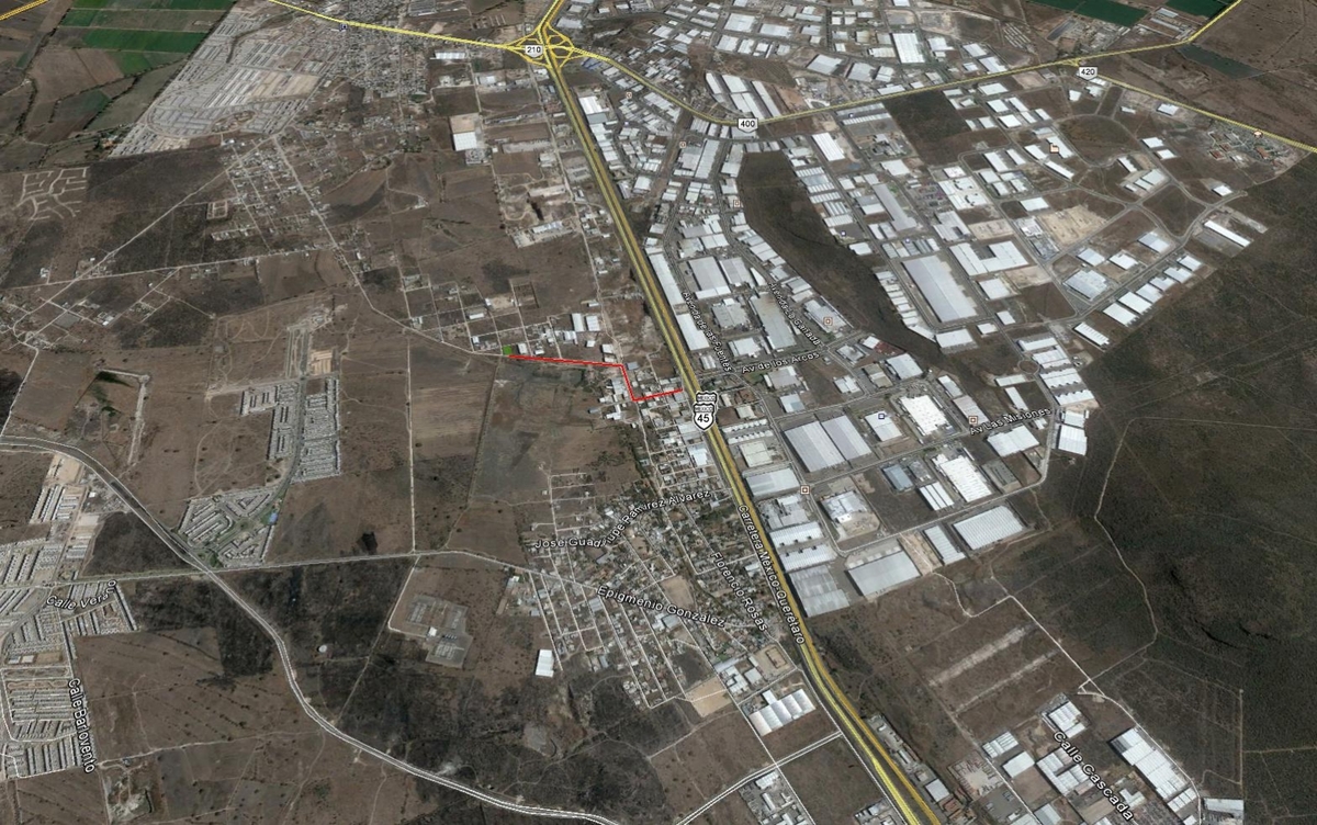 4 de 18: Vista con relación al Parque Industrial Bernardo Quintana