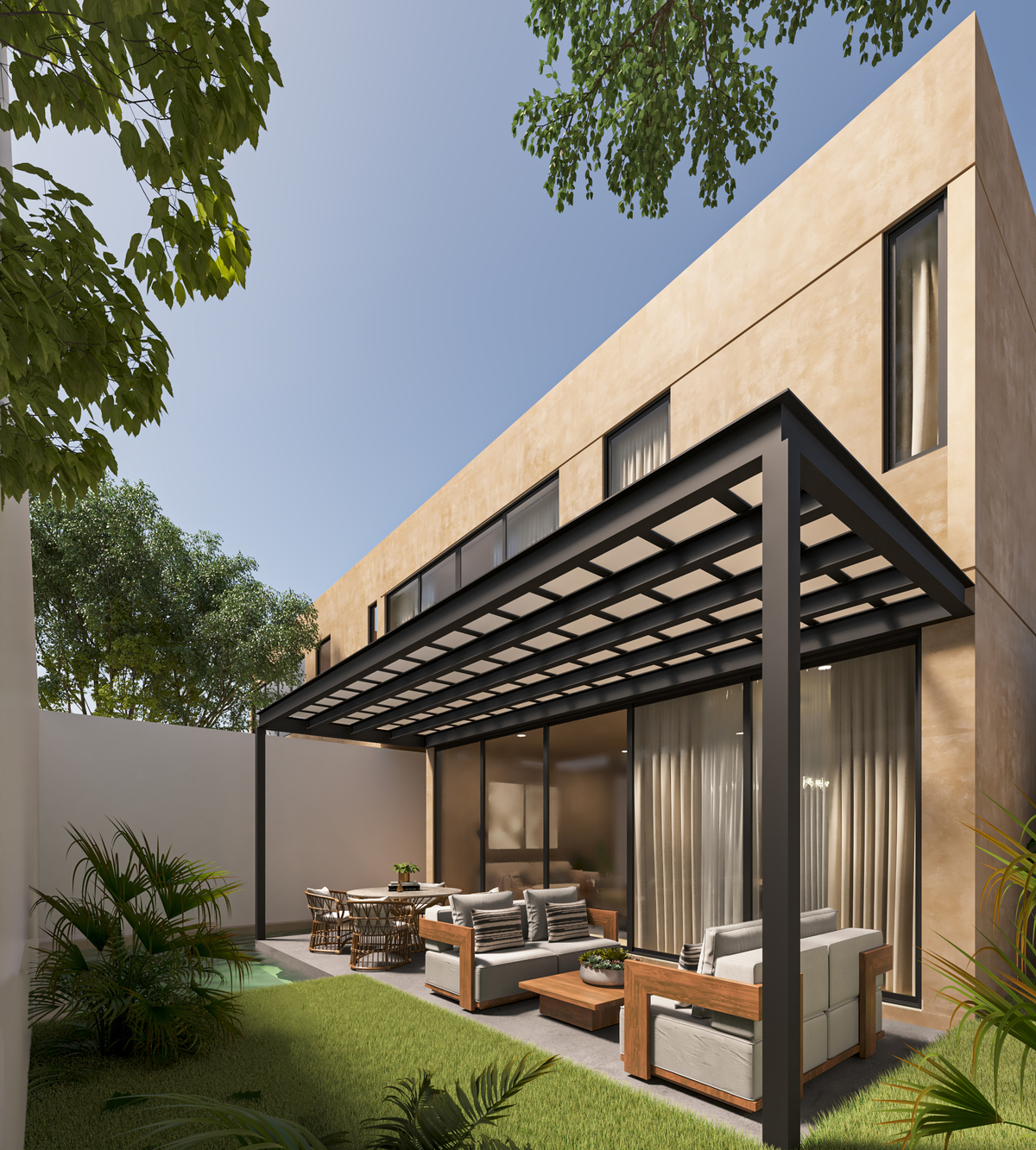 4 de 24: Fachada Trasera