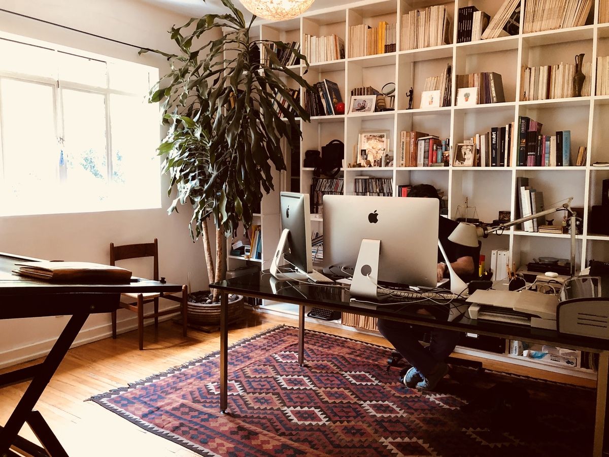 8 de 14: La tercera recámara podría ser un home office!
