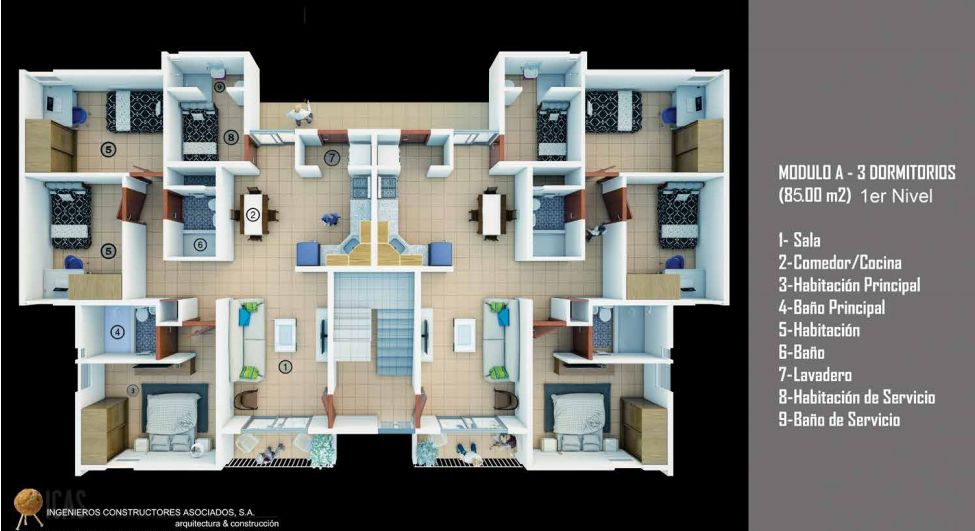 RESIDENCIAL HABITA: Proyecto De Apartamentos En Pantoja | EasyAviso