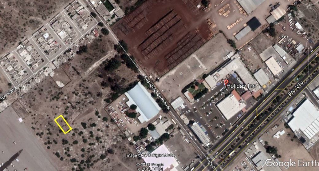 Terreno en Venta cercano al Blvd. Francisco Villa
