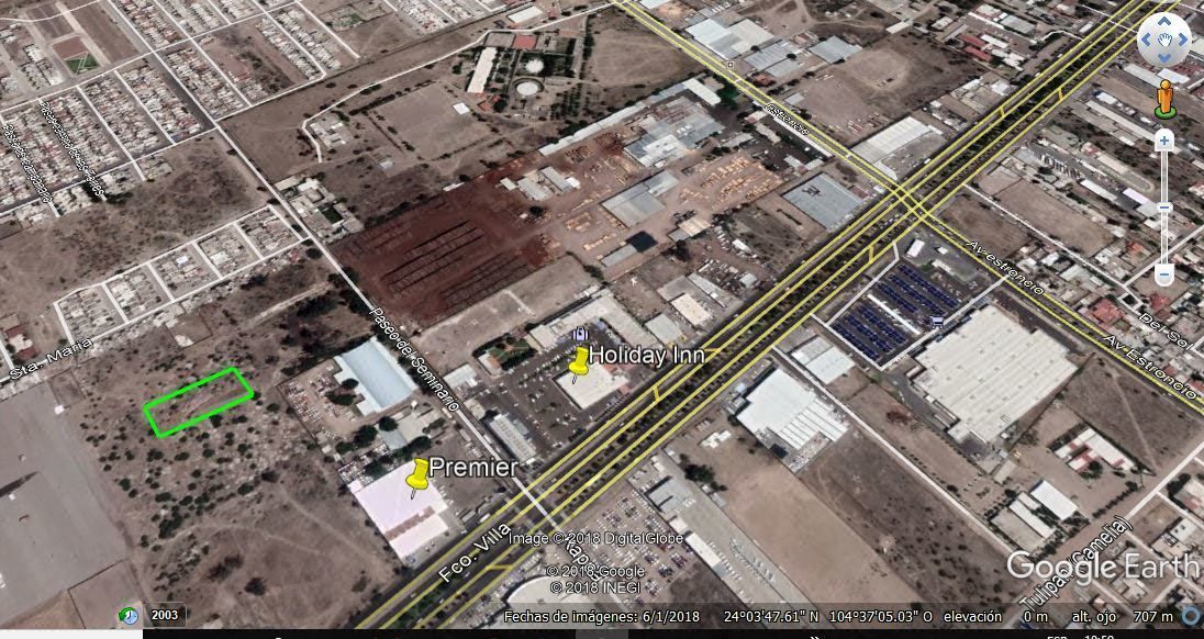 Venta de Terreno con Excelente ubicación cercana al Blvd. Francisco Villa