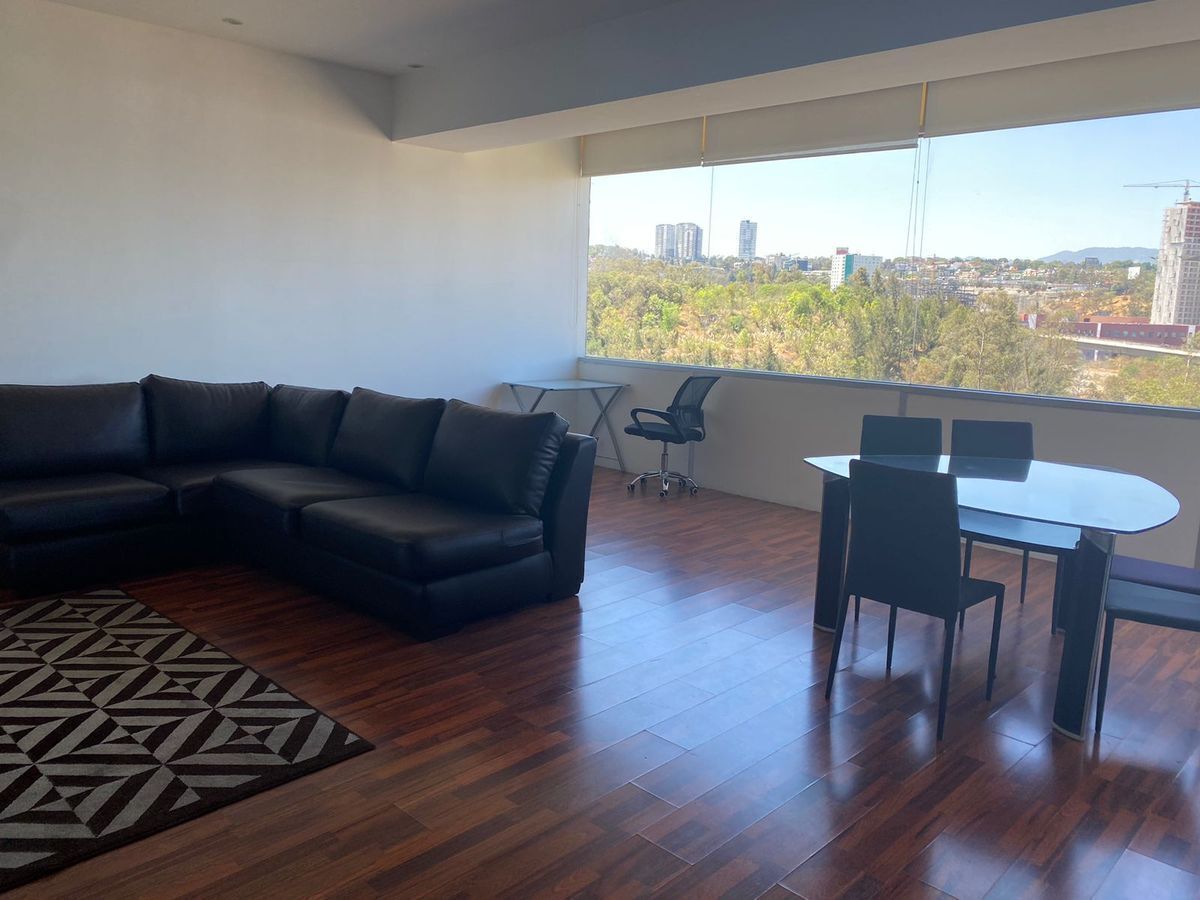 Departamento en Renta en Santa Fe Cuajimalpa con 2 Recámaras, 2 Baños y 106 Metros Cuadrados Departamento en Renta en Santa Fe Cuajimalpa con 2 Recámaras, 2 Baños y 106 Metros Cuadrados