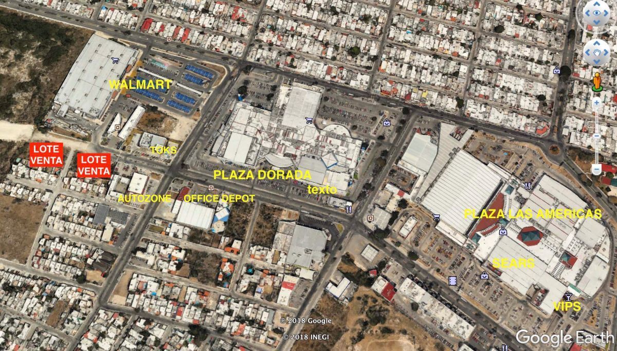 2 Macro Lotes Comerciales en Zona Dorada frente a Walmart Pensiones Mérida  | EasyBroker