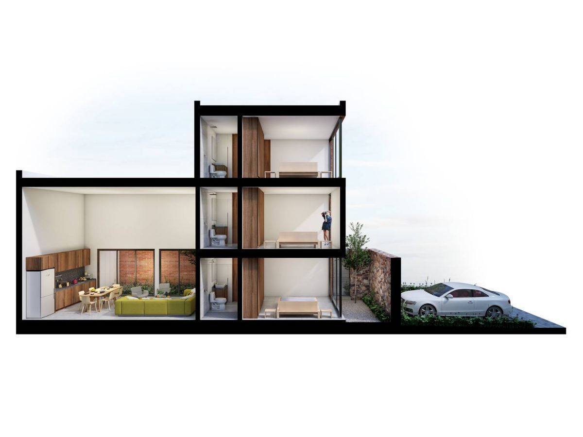 5 de 13: Render Casa Luna Maria 2