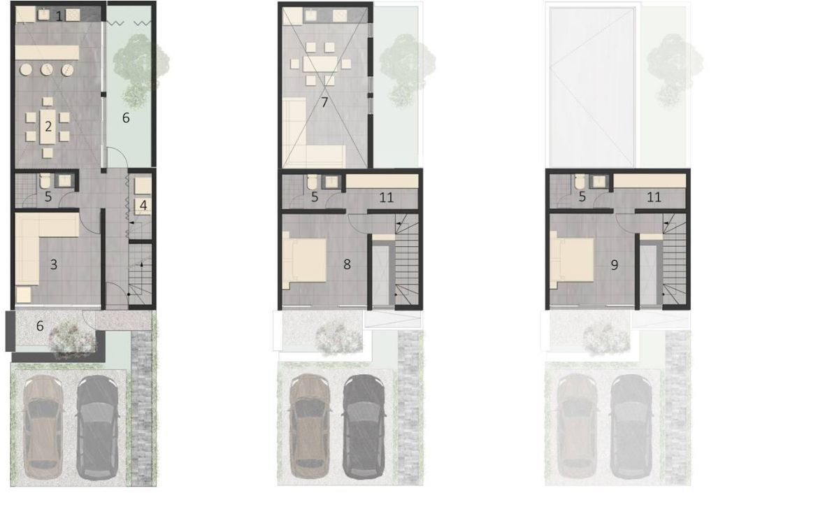 3 de 13: Casa Luna María 1 - distribución